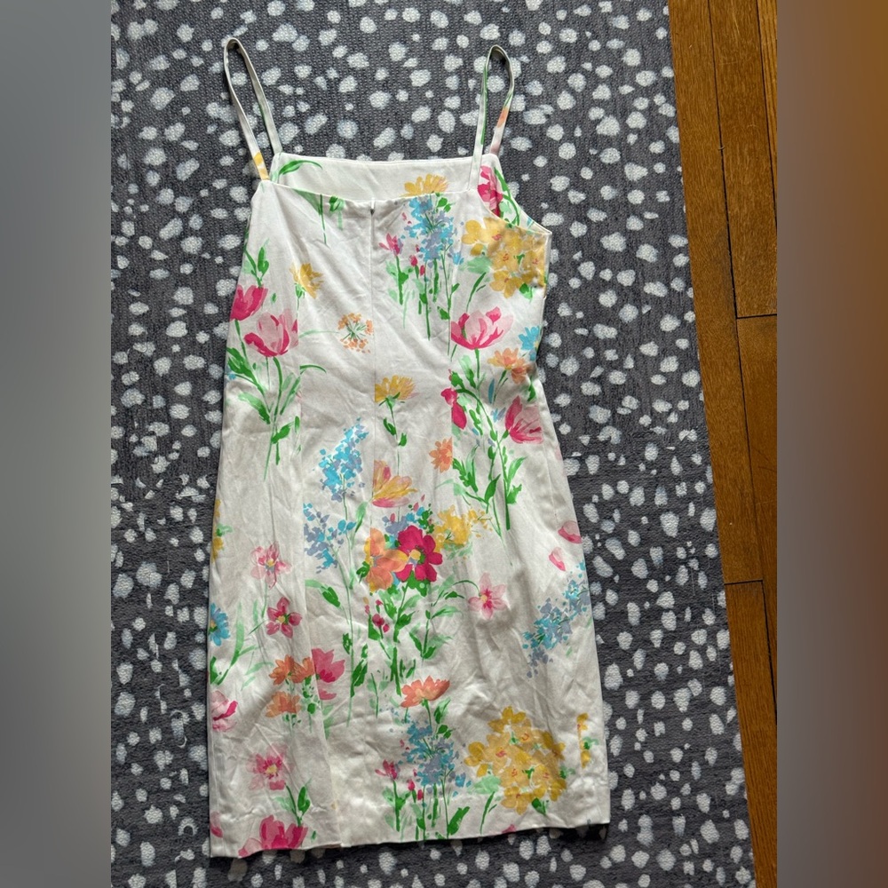 346 Brooks Brothers Floral Dress - Size 4 - Picture 2 of 3